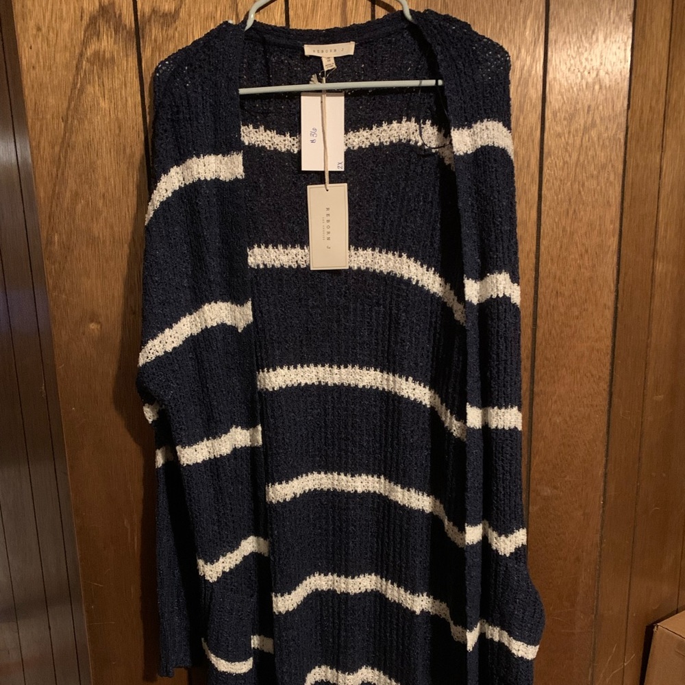 Duster sweater